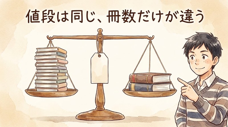 通常版と超合本版は値段が同じで冊数だけが違う