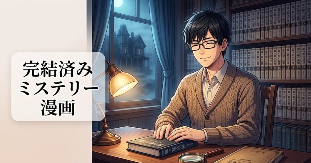 完結済みのミステリー漫画をそろえて読む