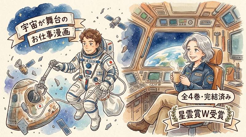 A Workplace Manga Set in Space