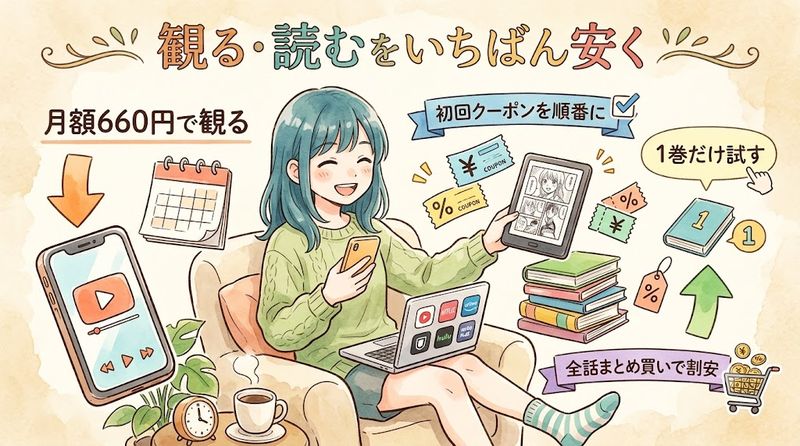 The Cheapest Way to Watch and Read