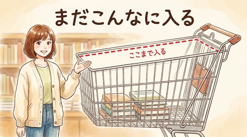 まとめ買いの枠がまだ大きく余っている状態